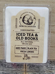 Iced Tea & Old Books | All Natural Vegan Soy Candle