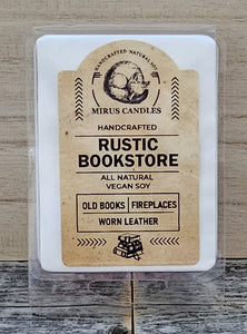 Rustic Bookstore | All Natural Vegan Soy Candle