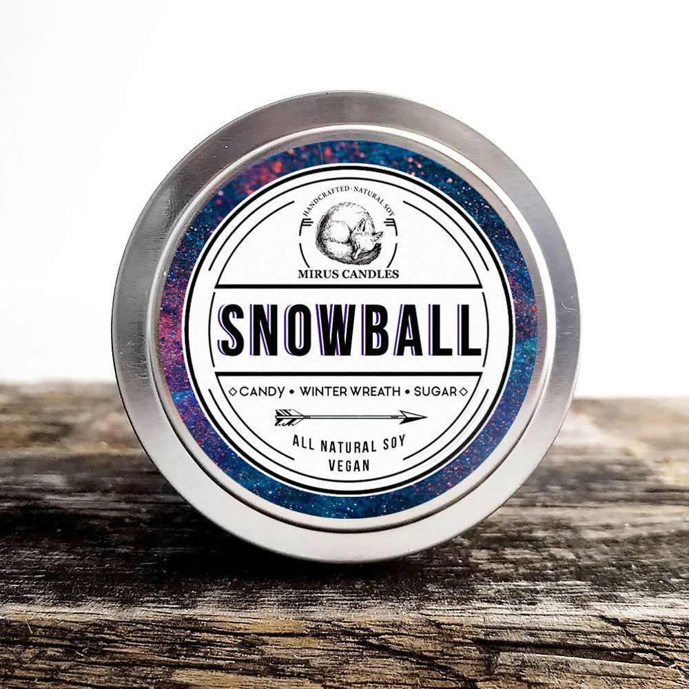 The Snowball | Stranger Things Inspired Soy Candle